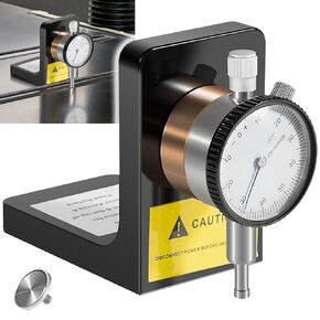 W1218A for Planers Dial Indicator 360 Degree Durable Powerful Magnetic Base for Planers Jointers Woodworking Set Up Easy Height Gauges