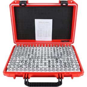 Accusize الأدوات الصناعية 0.251 ''-0.500''، 250 قطعة/مجموعة مجموعة دبوس التوصيل الفولاذي، ناقص، فئة Zz، M2(-) in Kuwait