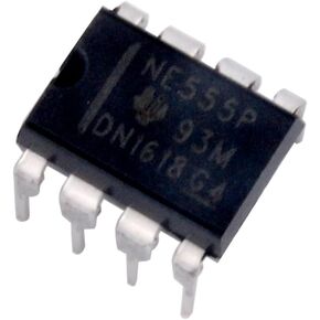 Texas Instruments NE555P IC Single Precision Timer (Pack of 12)
