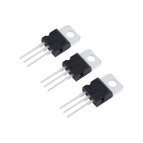 10Pcs LM7805 Linear Voltage Regulator Positive Voltage Transistor Assortment Kit 5V 1.5A