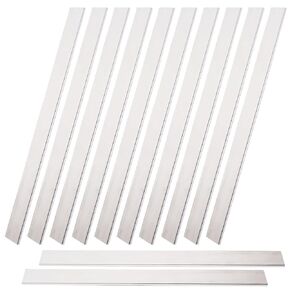 12 Pieces Square Aluminum Flat Bar, 1/8" Thickness X 1" Width X 12" Length Square Aluminum Bar, 6061 Aluminum Flat Plate, 3mm X 25mm X 305mm T6511 Solid New Mill Stock
