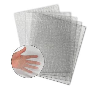 4 Pieces 20 Mesh 8.2"X11.8" (21cmX30cm) Wire Mesh, Sturdy Metal Mesh Sheets for DIY Projects 304 Stainless Steel No Rust Mesh Screen
