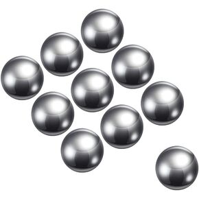 10 قطع من الكرات الدقيقة - [1/4 بوصة] فولاذ التنغستن لاستخدام صمامات المحامل، صلبة in Kuwait