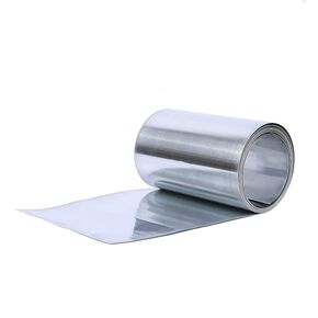 99.99% High Purity Zinc Sheet Zinc Metal Strip for School Scientific Experiment Research 0.1x100x1000mm
