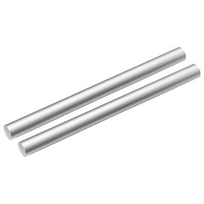 uxcell Aluminum Round Rod, 9/16 Inch Diameter 6061 Solid Lathe Metal Bar 13 Inch Length for DIY Craft Tool Pack of 2