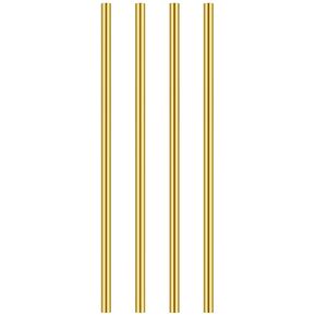 1 Pieces 12 inches 3/8 inch Brass Round Rods, Favordrory Brass Rods Lathe Bar Stock, 3/8 inch in Diameter 12 inches in Length