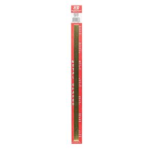 K&S 8236 Brass Strip, 0.025" Thick x 1/2" Wide x 12" Long, 1 Piece, Made in The USA