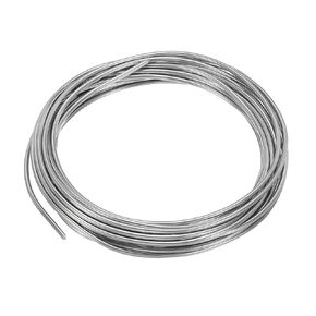 PATIKIL 99.99% High Purity Zinc Wire, 18 Gauge Pure Zinc Wire 1.2mm Soft Beading Wire Lab Scientific Experiment Zinc Wire Tool (16.4Ft/Roll)