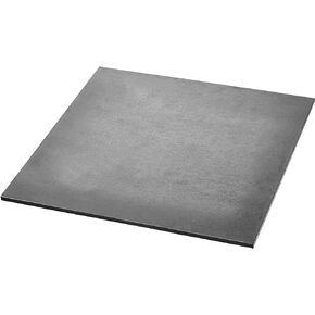 1/4'' x 12'' x 12'' Steel Plate, A36 Hot Rolled Metal 1/4 Steel Plate Flat Pizza Steel 12 x 12 for Cutting, Oven Baking Base(1 Piece)