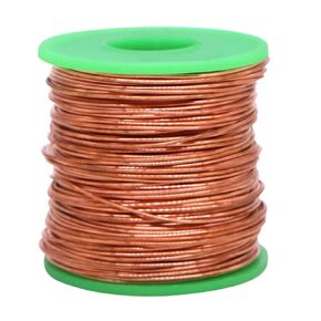 Bare Copper Wire, Bright,20 AWG,0.032"/0.8mm Diameter, 330' Length,1 Pound Spool Soft Copper Wire,Jewelry Making Wire Wire