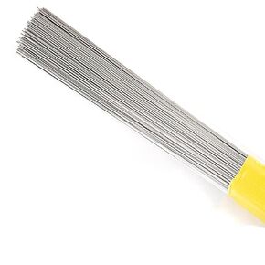 50CM Stainless Steel Spring Wire Hard Wire Full Hard Wire Straight Wire 0.2-2Mm Spring Steel Wire, Straight Steeless Wire Assortment Kit (0.2mm 40Pcs)