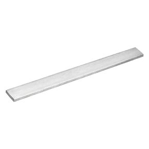 uxcell 316L Stainless Steel Flat Bar, 1/8" Thickness 3/8" Width 12" Length Brushed Finish Trim Strips Sheet for Kitchen DIY Craft Making 2pcs