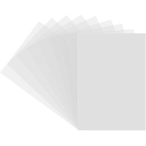 36Pieces Shrink Plastic Sheets,Shrink Sheets,Shrink Film Sheets Blank Shrink Art Paper for DIY Ornaments Craft