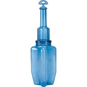 San Jamar Rapi-Kool Plastic Rapid Cooling Commercial Food Paddle with Hang Tag for Restaurants, Kitchens, 128 Ounces, Blue
