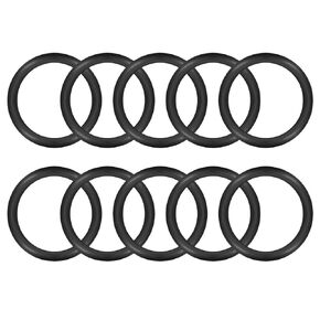 uxcell Nitrile Rubber O-Rings 33mm OD 25mm ID 4mm Width, Metric Sealing Gasket for Automotive Machine Plumbing, Pack of 10