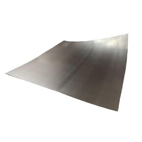 Flexible Graphite Sheet Gasket, Plain Homogenous, No Insert, 1/8" x 18" x 18", High Temperature Chemical Resistant