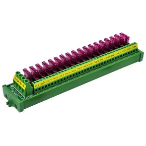 DC Power Fuse Distribution Strip Module (6 Position, Screw Mount)