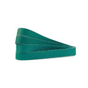 CS Unitec 38523 Pipe-MAX Zirconium 24 Grit Abrasive Grinding Belts for Steel and Stainless Steel Pipe, Curved Surfaces and Handrails (Pack of 10)