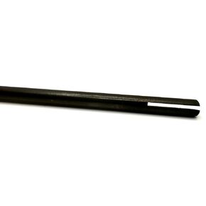 8" Slotted Mandrel 1/4" Shank & Body, Split Head Mandrel, Sanding Internal Holes, 1/4" Shank Diameter x 8" Overall Length, Pack of 1