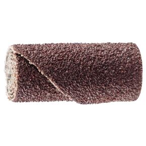 PFERD 41568 Untapered Cartridge Roll, Aluminum Oxide A, 1/2" Diameter x 1" Length, 1/8" Arbor Hole, 80 Grit, 18000 Max RPM (Pack of 50)