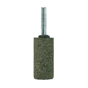 Weiler 68339 Tiger ZIRC W222 Portable Mounted Point, RZA24-U 1"x2" with 1/4" Stem, (Pack of 10)