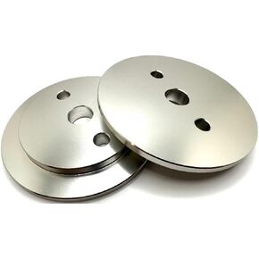 PG-356 3" x 7/8" Convolute Deburring Wheel Aluminum Reducer Flanges for Wheels with 3" Hole, Reduce Arbor to fit 7/8", Compatible for use with Pro-Graad & 3M Scotch Brite Wheels, 1 Pair