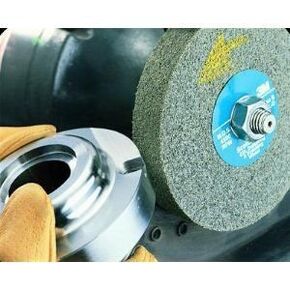 Scotch-Brite XL-WL Deburring Abrasive Wheel, Silicon Carbide, 6" Diameter, 1/2" Width, 1" Arbor, 9S, Fine Grit (Pack of 1)
