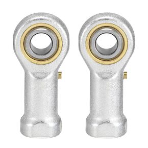 uxcell PHSB4 Rod End Bearings 1/4-inch Bore Pre-Lubricated Bearings 1/4-28 Female Thread Right Hand 2pcs