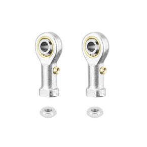 POS12 Rod End Bearing, 2pcs 12mm Bore Pre-Lubricated M12x1.75mm Metric Male Thread Right Hand Heim Joint with Jam Nuts