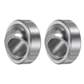 2 Pcs GEG10C Spherical Plain Bearing - [9.8mm x 22mm x 12mm] Pre-Lubricated Radial Spherical Plain Bearing, Chrome Steel
