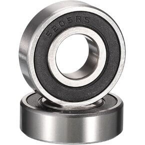 3205-2RS/5205-2RS Angular Contact Bearings, ID 25mm x OD 52mm x Width 20.6mm Double Rubber Sealed Ball Bearings, Pre-Lubricated (GCr15) Chrome Steel 2pcs in Saudi Arabia