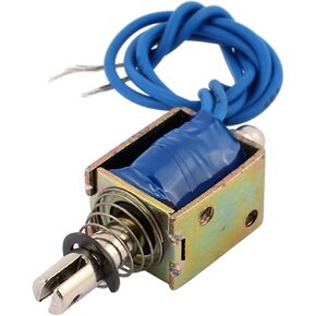 uxcell JF-0520B DC 12V 0.3A 4N Pull Push Type Open Frame Solenoid Electromagnet in Saudi Arabia