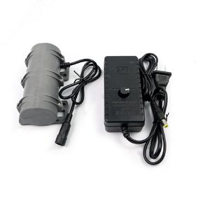 DC24V Vibration Motor 3800RPM Sieve Vibration Motor, WINB Rotary Speed Vibrating Motor for Massage Bed Vibration Alert Chair Medical Instruments with Adjustable Speed Power Adapter