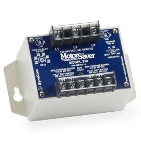 MotorSaver 3-Phase Voltage Monitor, Model 250A, 190-480V, DPDT Contacts