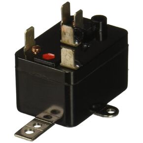 Supco 90370 General Purpose Fan Relay, 12 A Load Current, 24 V Coil Voltage, Single Pole Double Throw Contacts