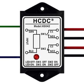 DPST 1NO 1NC 8 Amp Power Relay Module (AC/DC 12V)