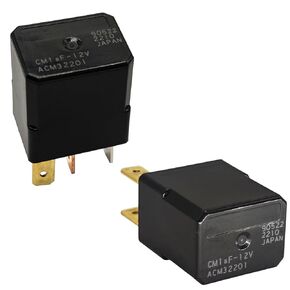 Relay CM1af-12V ACM32201 (Pack of 2), Replaced ACM33221, Automotive Relay SPST 12VDC 4 Pins Plug-in Relay
