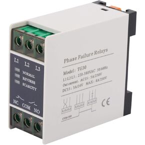 TG30 3 مراحل تسلسل المرحلة تتابع فشل المرحلة حماية فقدان إمدادات الطاقة مراقب التتابع 3 مراحل حامي تسلسل للمحركات مضخات 220-380VAC in Kuwait