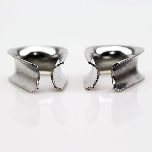 M2 304 Stainless Steel 1/16 Inch - 3/32 Inch Diameter Wire Rope Cable Thimbles Rigging, 50 Pieces in Saudi Arabia