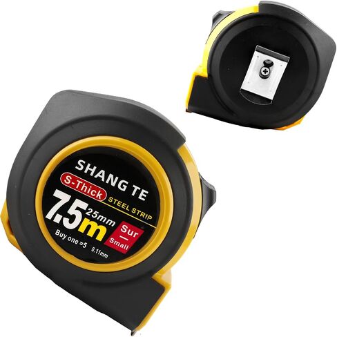 Steel Measuring Tape, Tape Measure 16 ft, Measuring Tape Retractable, 16-Foot Basics Self-Locking Measurement Tape, Self Lock Auto Lock Tape Rule Imperial/Metric Tape Measure for Body Measurements in Saudi Arabia