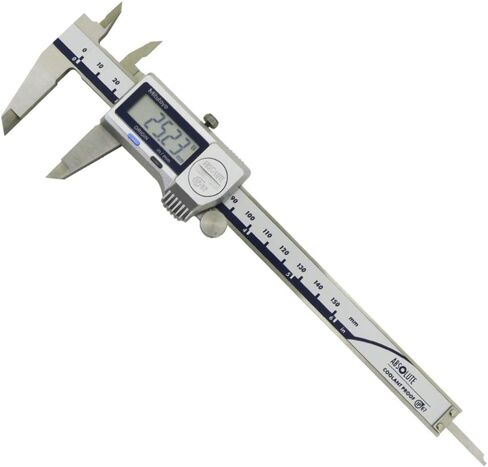 Mitutoyo 293-340-30 Digital Micrometer, Inch/Metric, Ratchet Stop, 0-1" (0-25.4mm) Range, 0.00005" (0.001mm) Resolution, +/-0.00005" Accuracy, Meets IP65 Specifications in Saudi Arabia