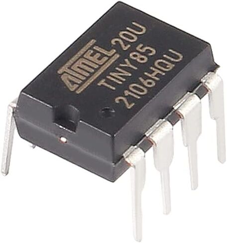 AITRIP 10 قطع ATTINY85-20PU DIP-8 IC ATTINY85 MCU 8BIT متحكم صغير مع 8 كيلو بايت (10 قطع) in Saudi Arabia