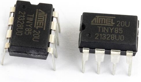 ATTINY85-20PU ATtiny85 Chip DIP-8 8 بت متحكم صغير (حزمة من 10) in Saudi Arabia