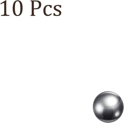 10 قطع من الكرات الدقيقة - [1/4 بوصة] فولاذ التنغستن لاستخدام صمامات المحامل، صلبة in Kuwait
