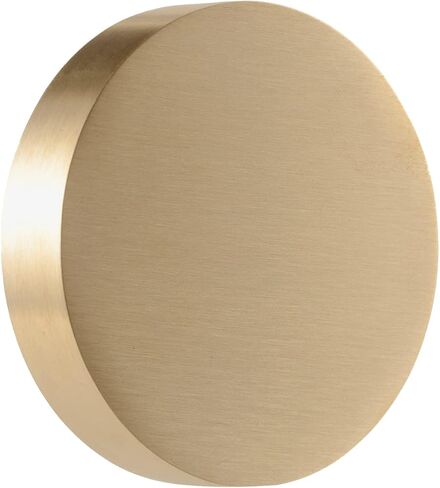 Solid Brass Round Block, Diameter 80mm/3.15 inch, Thickness 12mm/0.472 inch for Lathe Bar Stock DIY Crafts in Saudi Arabia