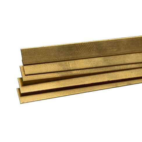 شريط نحاسي K & S Precision Metals 9709، سمك 0.016 بوصة × عرض 1/4 بوصة × طول 36 بوصة، 5 شرائط، صنع في الولايات المتحدة الأمريكية in Saudi Arabia