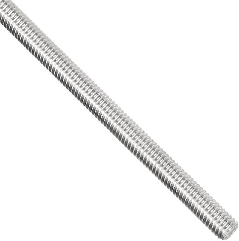 Uxcell M4 x 250mm قضيب ملولب بالكامل، 304 فولاذ مقاوم للصدأ، خيوط اليد اليمنى in Kuwait