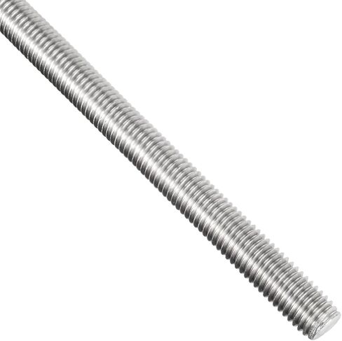 Uxcell M4 x 250mm قضيب ملولب بالكامل، 304 فولاذ مقاوم للصدأ، خيوط اليد اليمنى in Kuwait