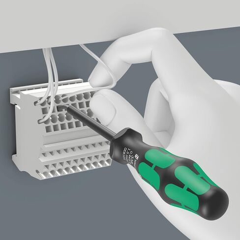 Wera - 05008100001 - أدوات التشغيل، مجموعة 338/2 من أدوات التشغيل للمكعبات الطرفية (أقفاص الزنبرك)، قطعتين in Saudi Arabia