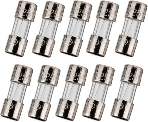 BOJACK F3AL125V 3.6x10 مم 3A 125V الصمامات 0.14x0.39 بوصة 3 أمبير 125 فولت صمامات زجاجية سريعة النفخ (عبوة من 10 قطع) in Saudi Arabia